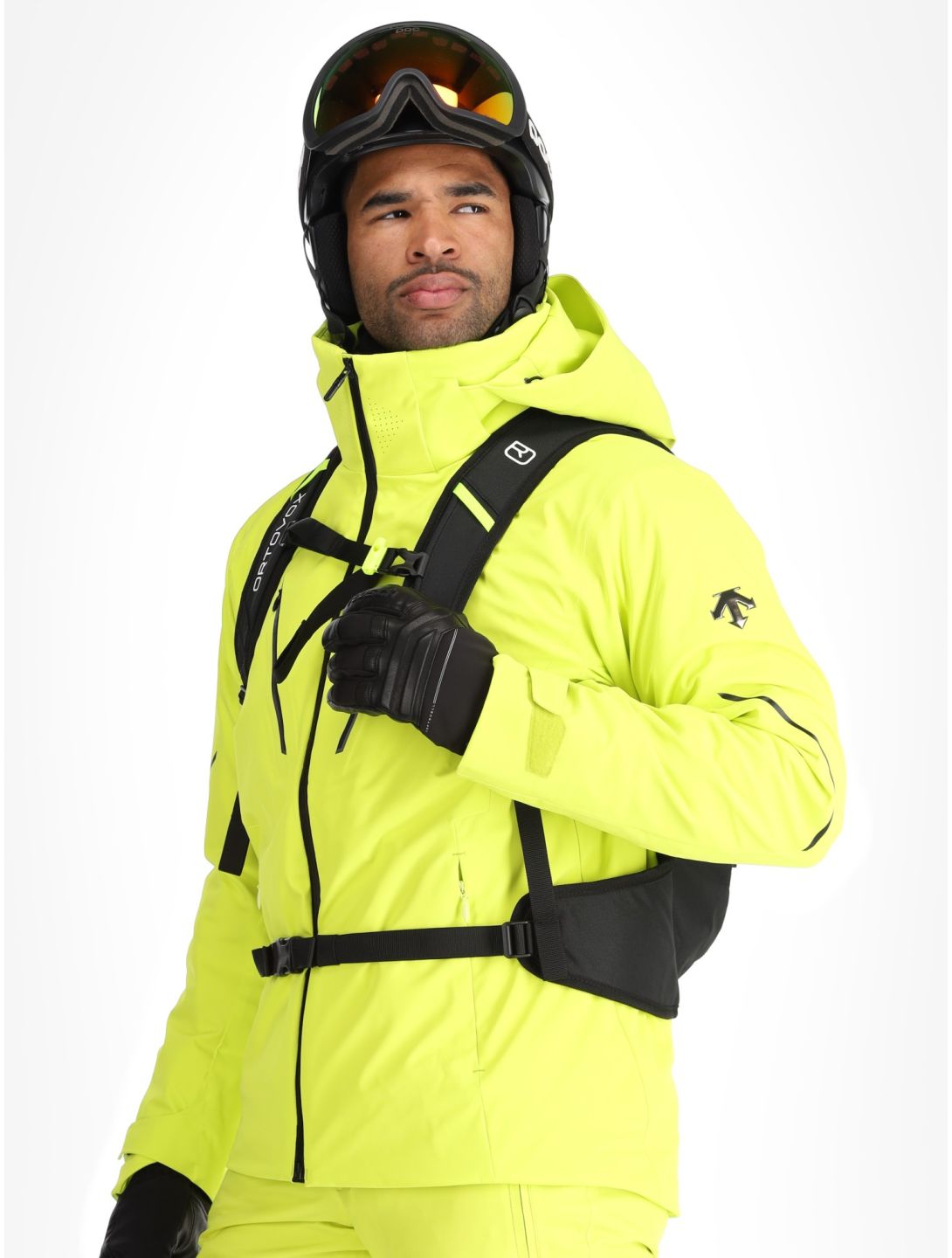 Descente, M-GK24 giacca sci uomo Glint Yellow giallo 