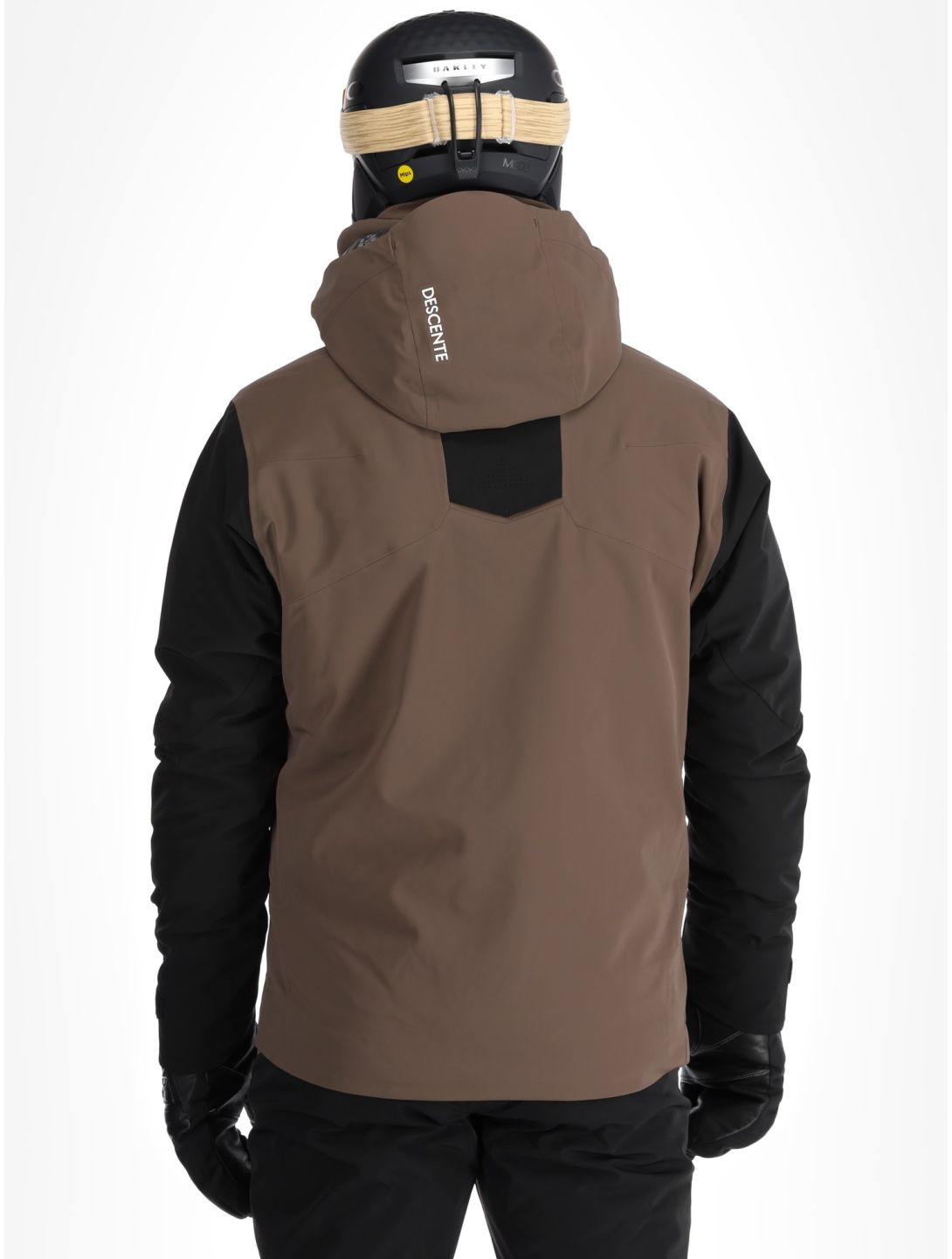 Descente, M-GK26 giacca sci uomo Bark Brown marrone 