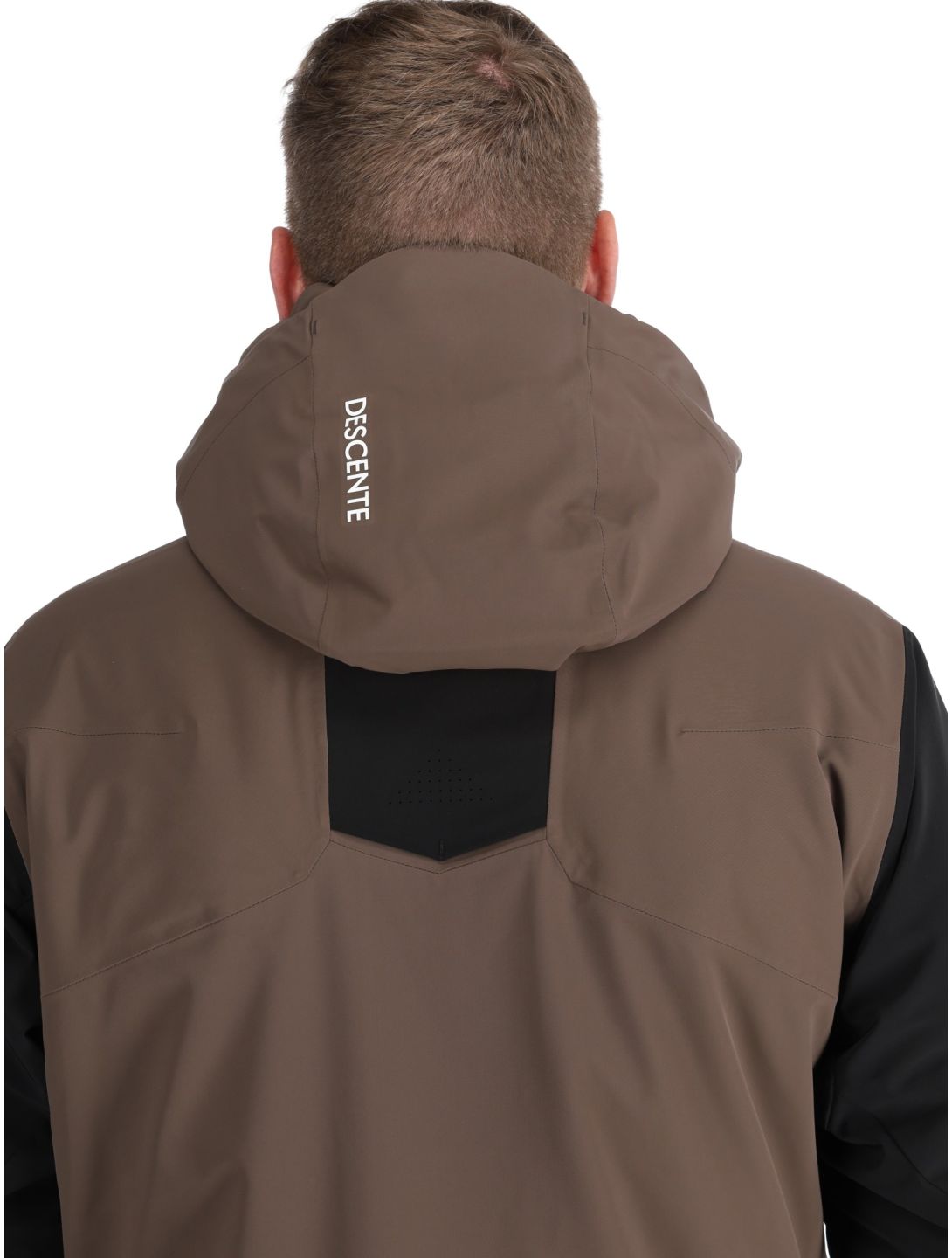 Descente, M-GK26 giacca sci uomo Bark Brown marrone 