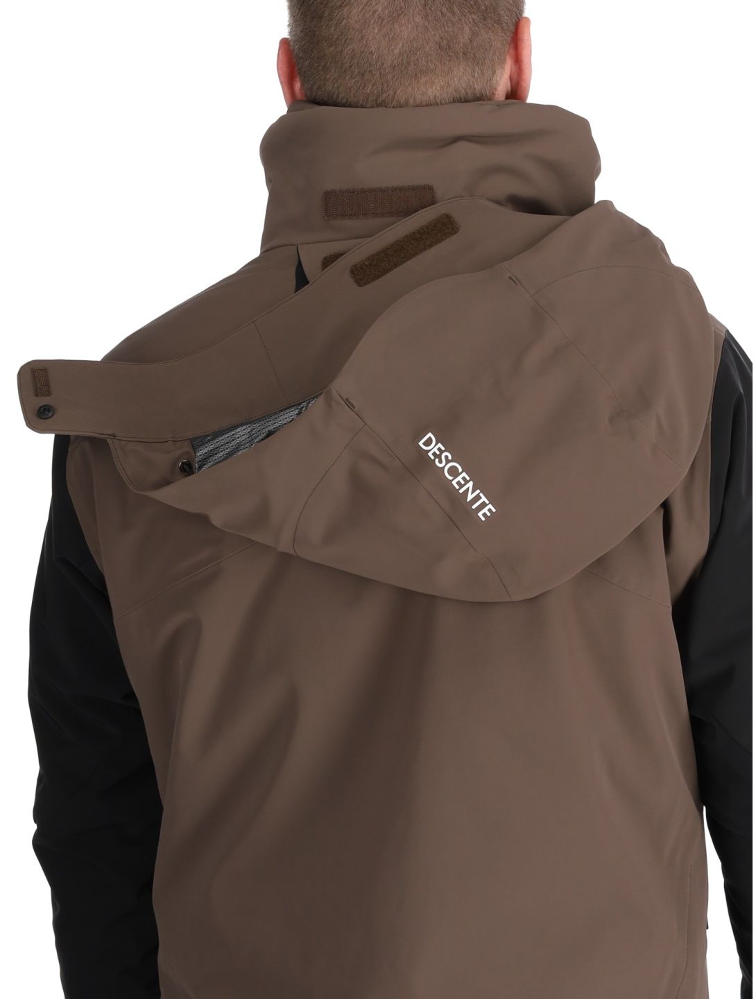 Descente, M-GK26 giacca sci uomo Bark Brown marrone 