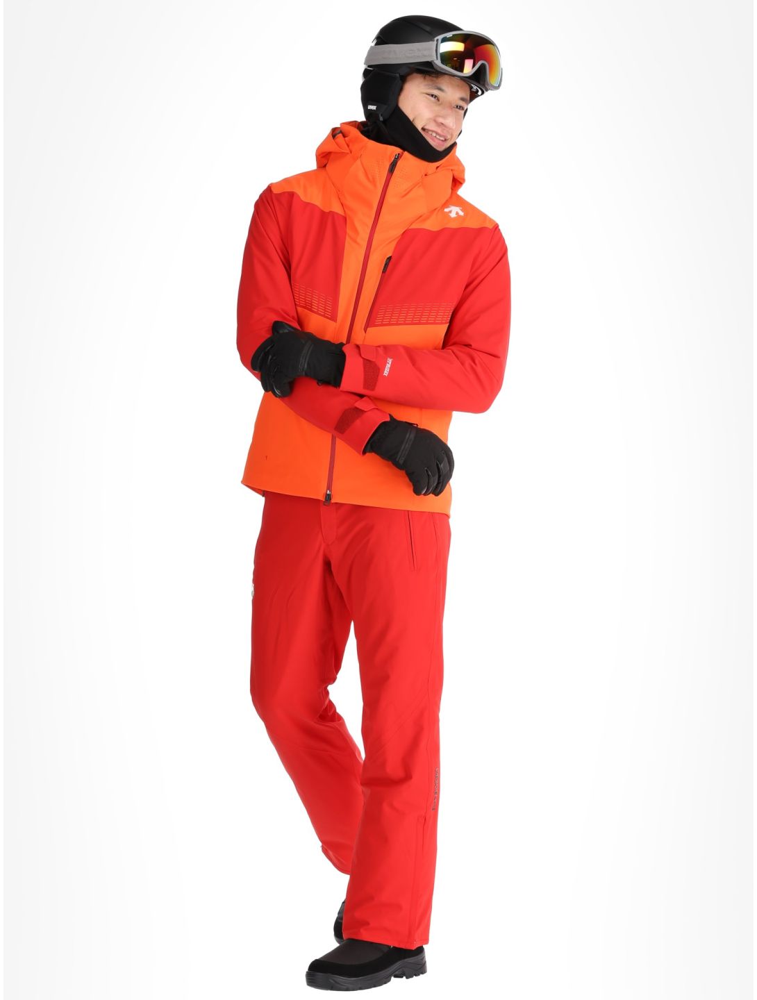 Descente, M-GK26 giacca sci uomo Momiji Orange arancio 