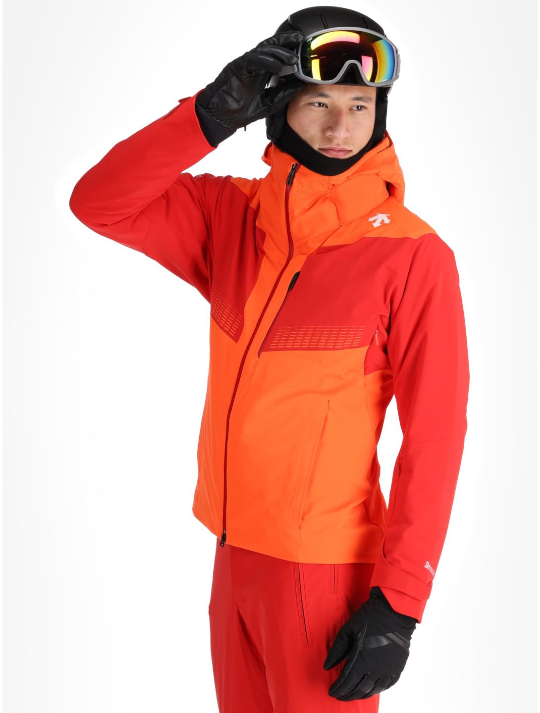 Descente, M-GK26 giacca sci uomo Momiji Orange arancio 