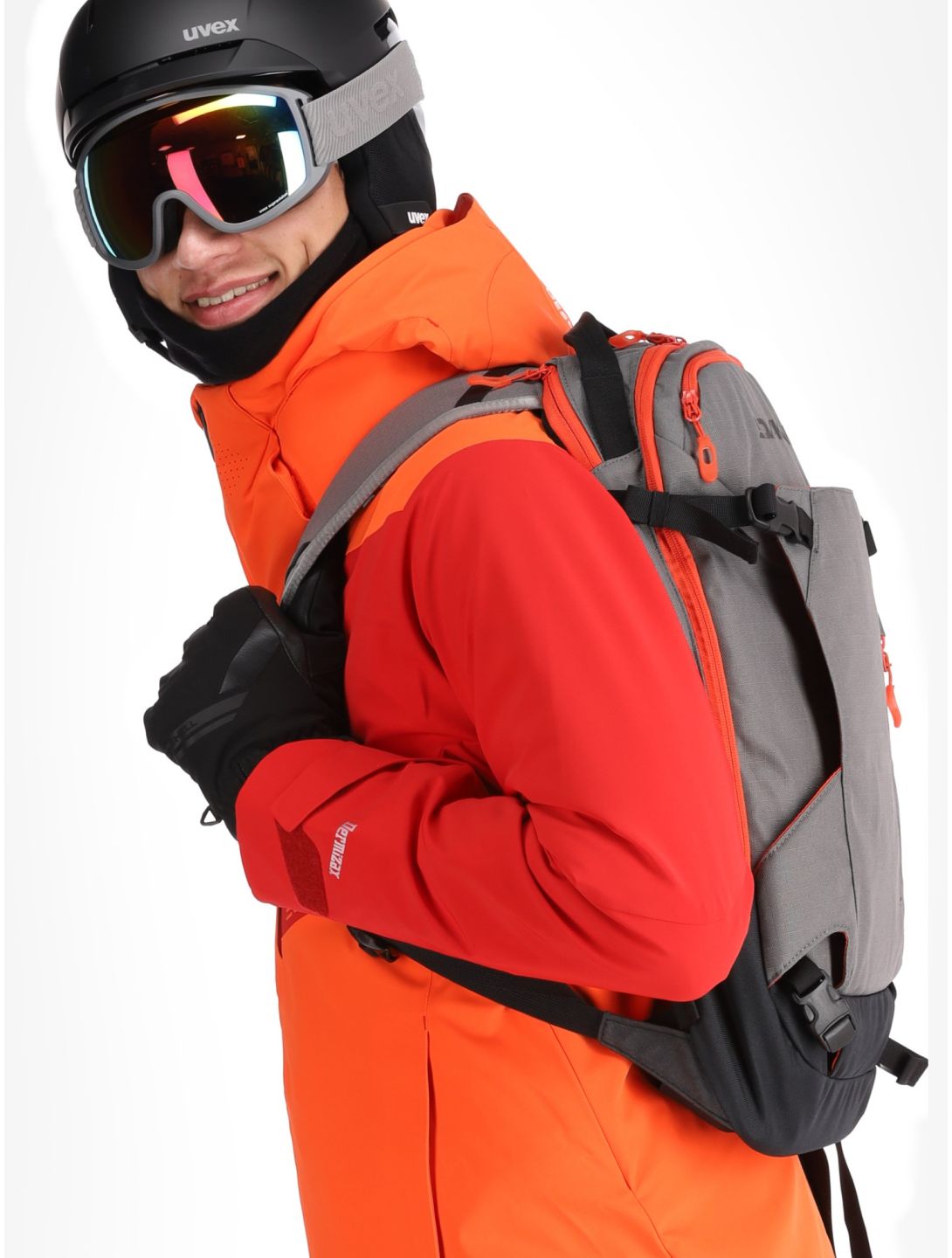 Descente, M-GK26 giacca sci uomo Momiji Orange arancio 