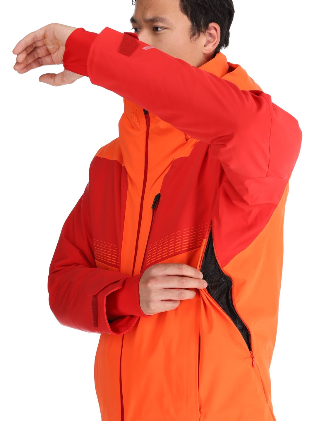 Descente, M-GK26 giacca sci uomo Momiji Orange arancio 