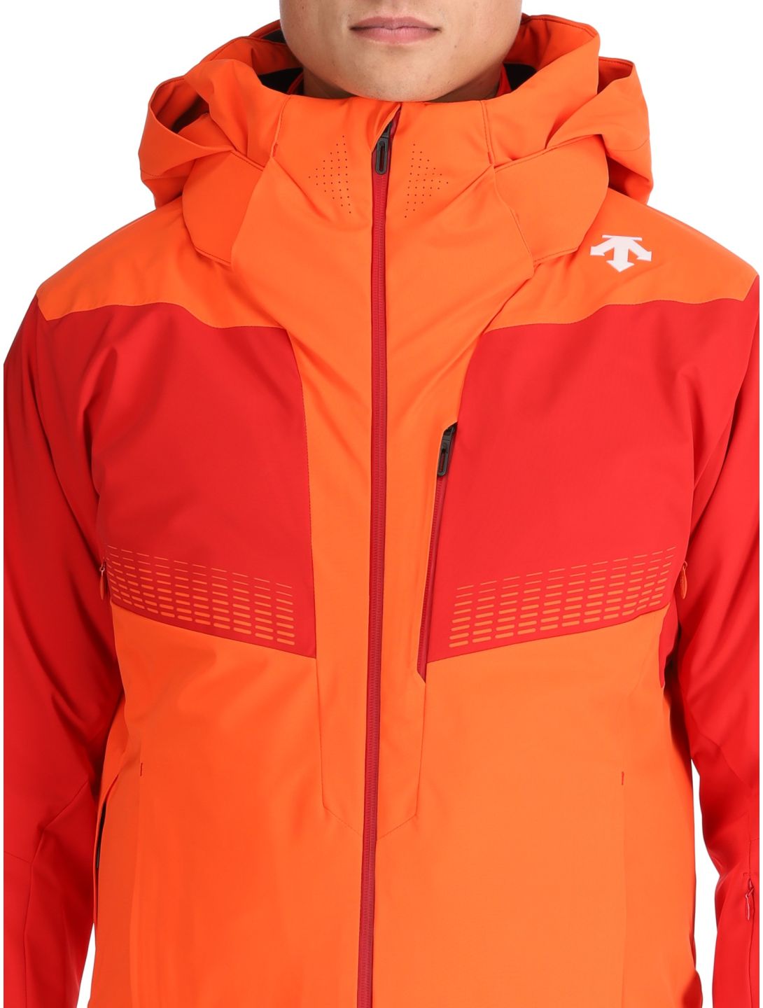 Descente, M-GK26 giacca sci uomo Momiji Orange arancio 