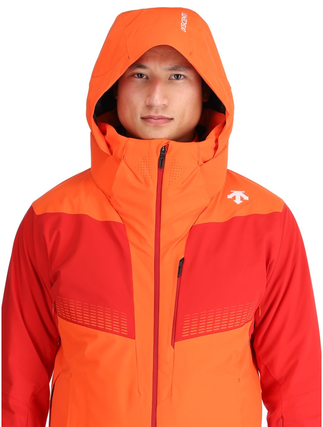 Descente, M-GK26 giacca sci uomo Momiji Orange arancio 