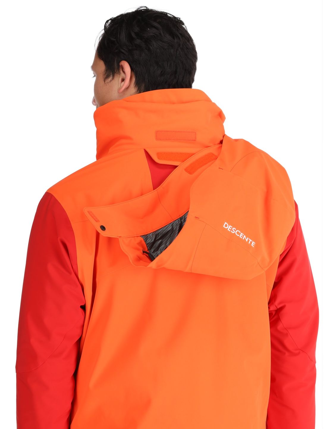 Descente, M-GK26 giacca sci uomo Momiji Orange arancio 