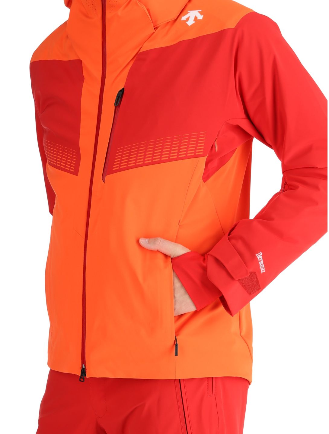 Descente, M-GK26 giacca sci uomo Momiji Orange arancio 