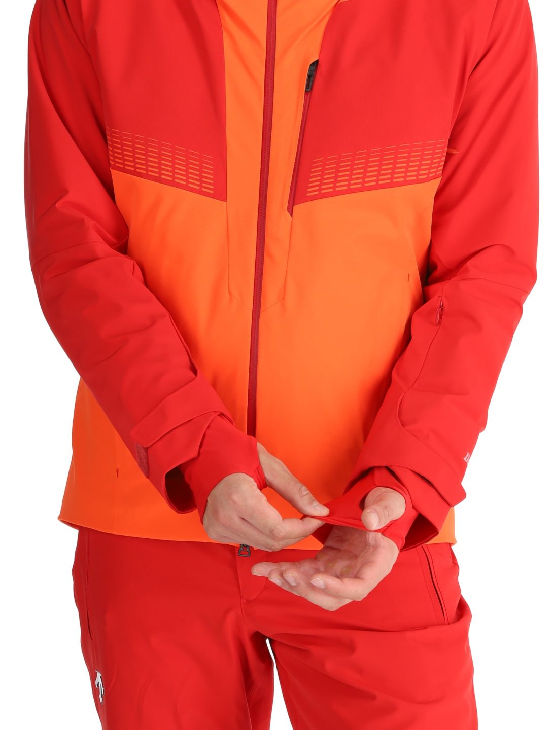 Descente, M-GK26 giacca sci uomo Momiji Orange arancio 