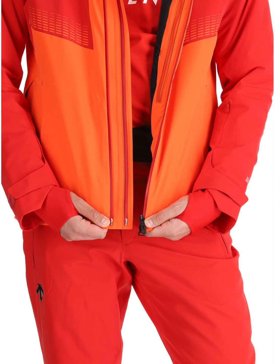 Descente, M-GK26 giacca sci uomo Momiji Orange arancio 