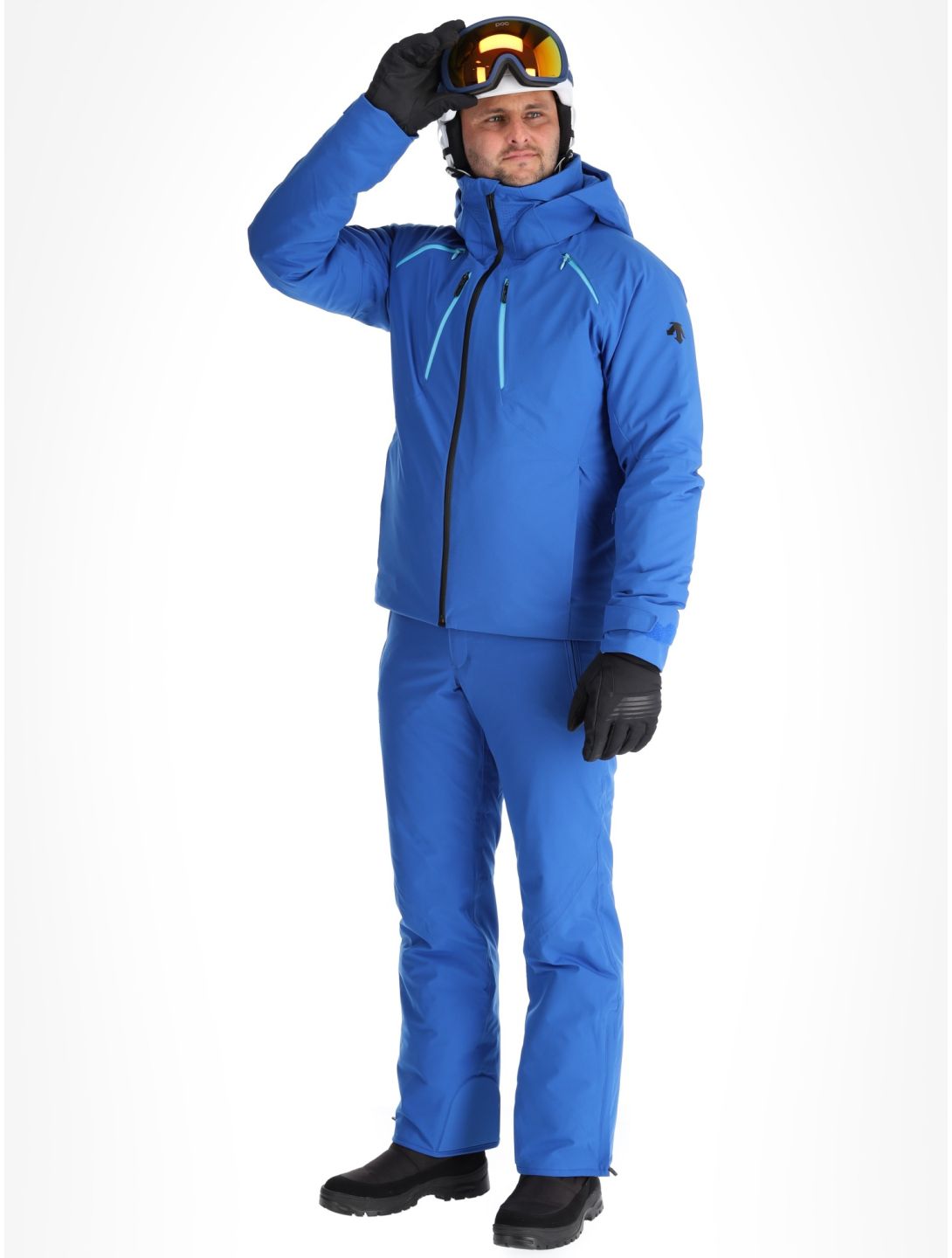 Descente, M-GK27 giacca sci uomo Echo Blue blu 