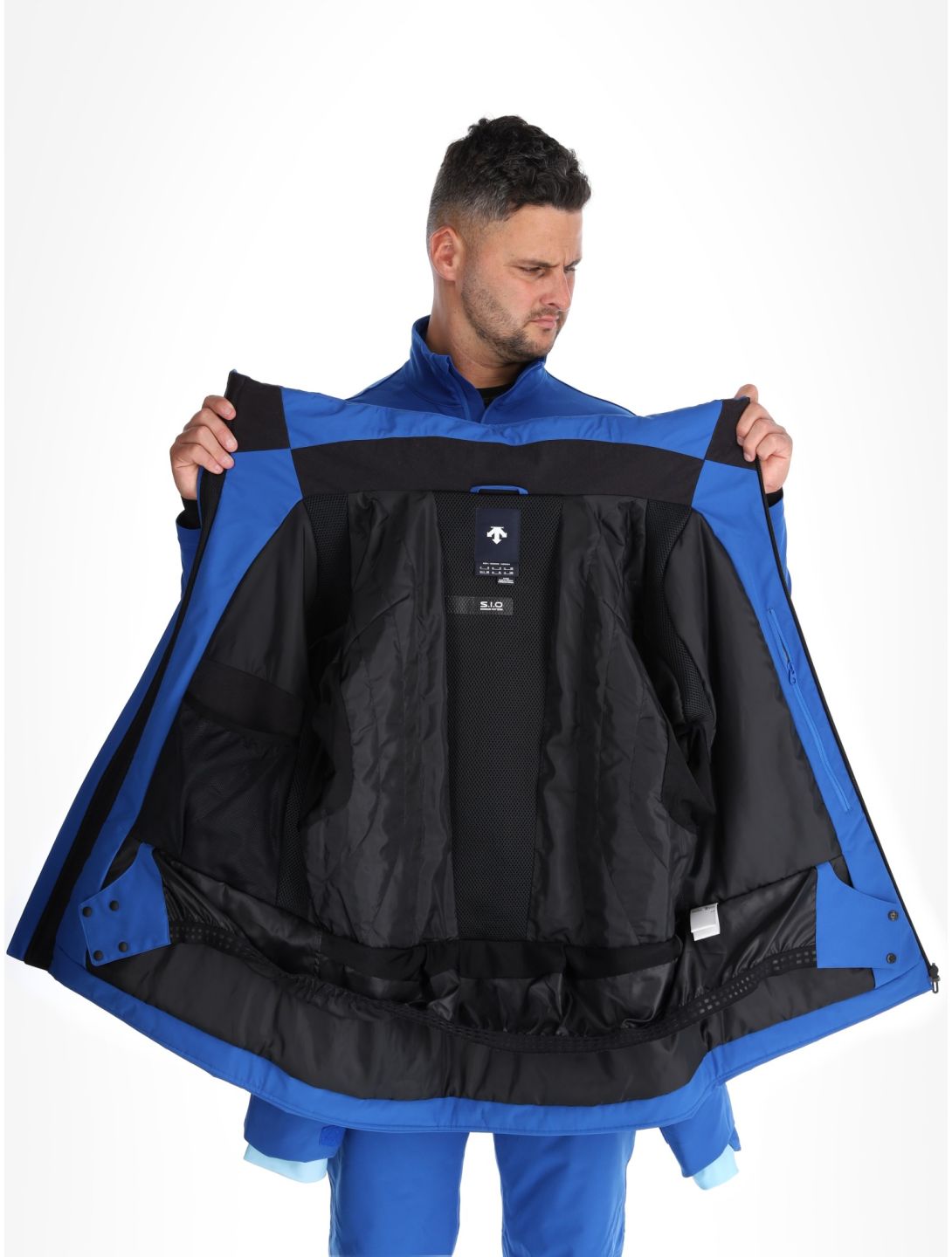 Descente, M-GK27 giacca sci uomo Echo Blue blu 