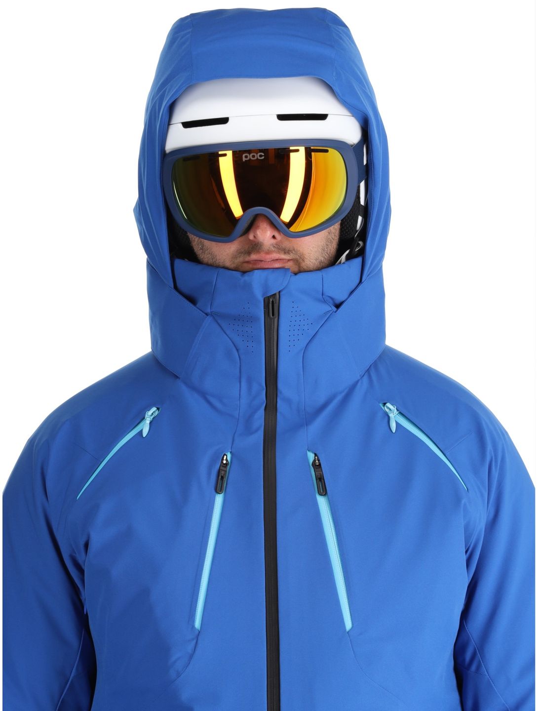 Descente, M-GK27 giacca sci uomo Echo Blue blu 