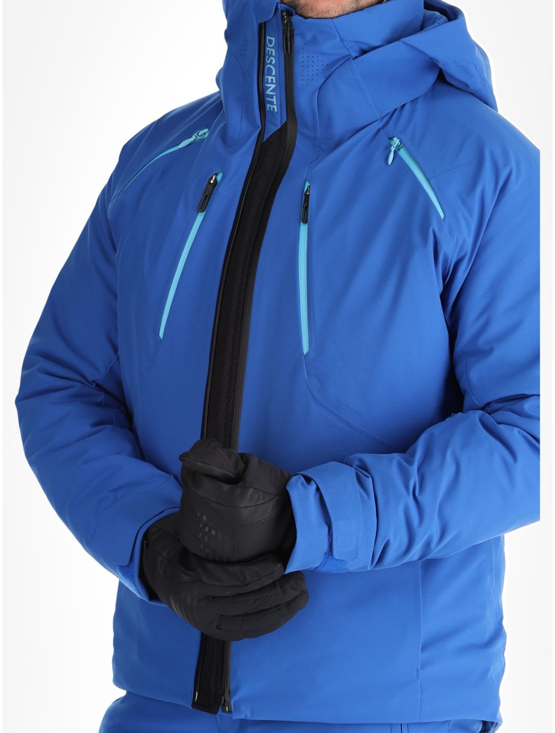 Descente, M-GK27 giacca sci uomo Echo Blue blu 