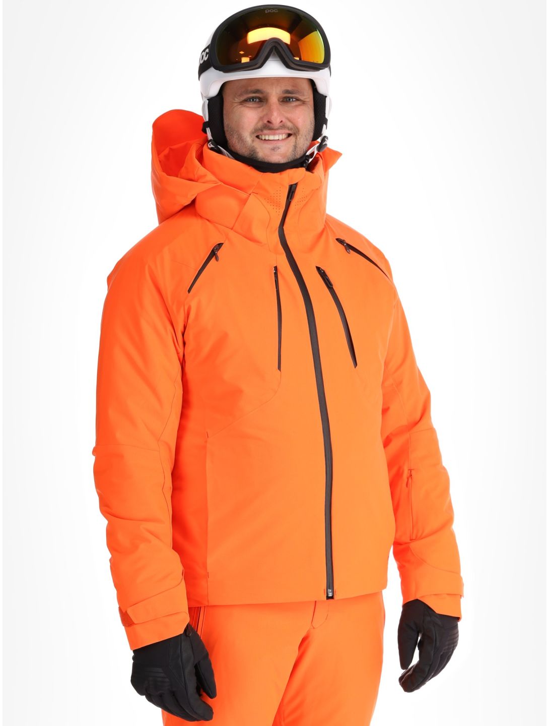 Descente, M-GK27 giacca sci uomo Momiji Orange arancio 