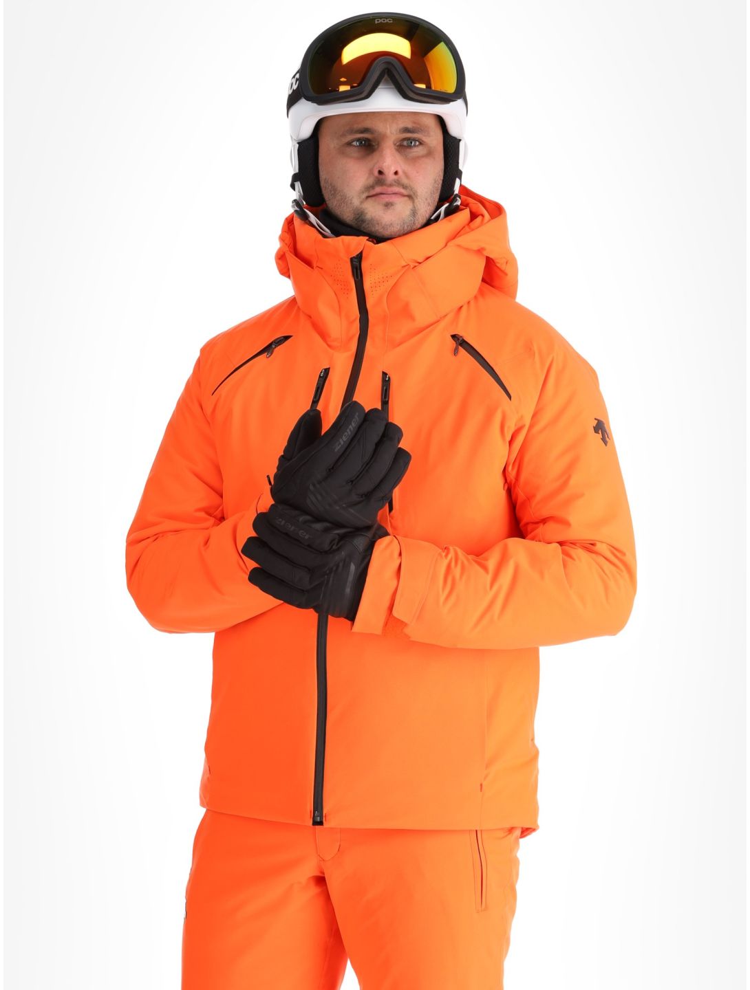 Descente, M-GK27 giacca sci uomo Momiji Orange arancio 