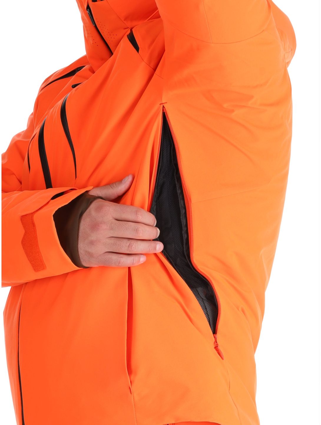 Descente, M-GK27 giacca sci uomo Momiji Orange arancio 