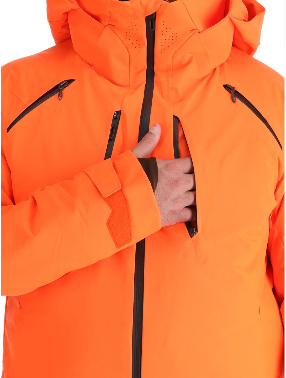 Descente, M-GK27 giacca sci uomo Momiji Orange arancio 