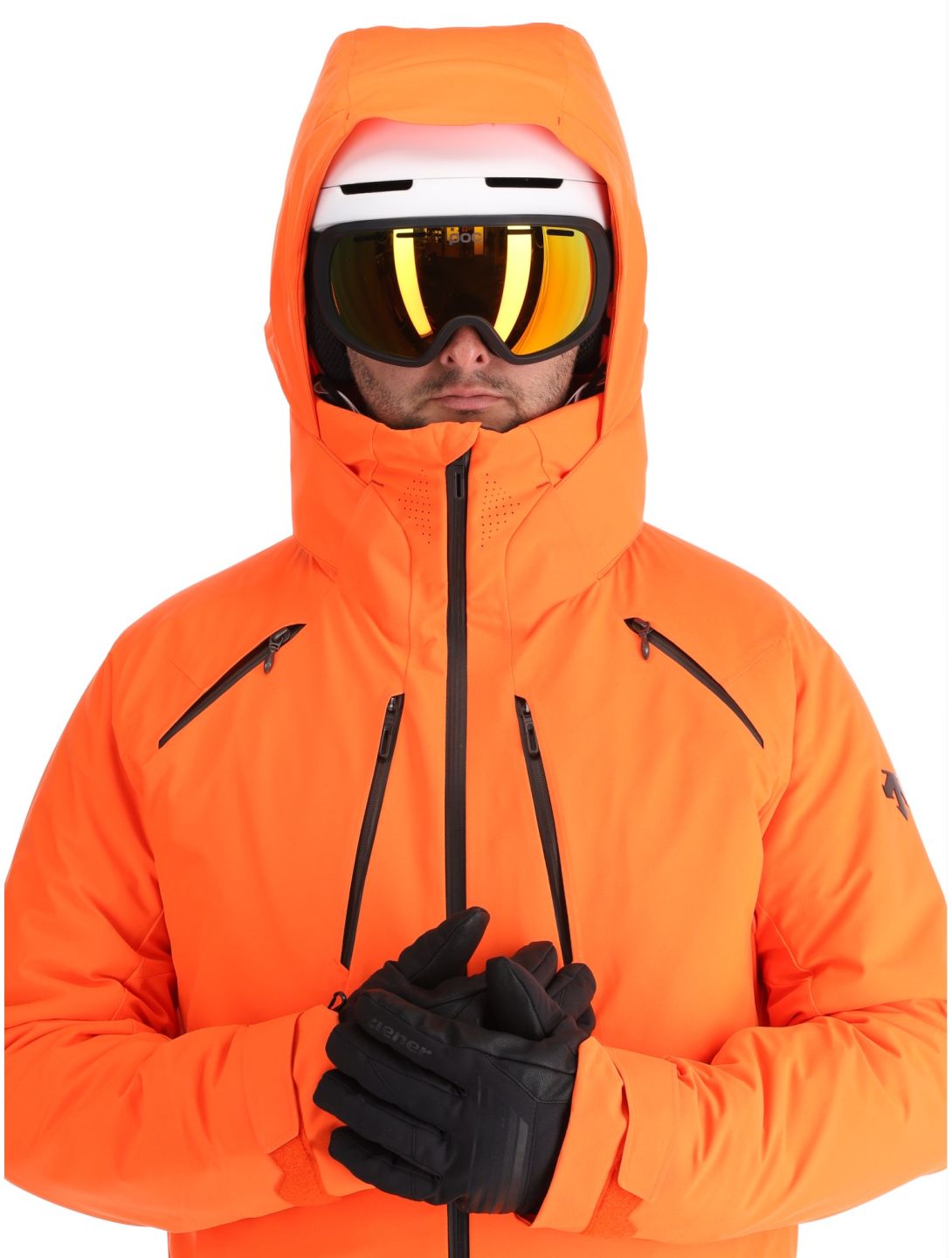 Descente, M-GK27 giacca sci uomo Momiji Orange arancio 