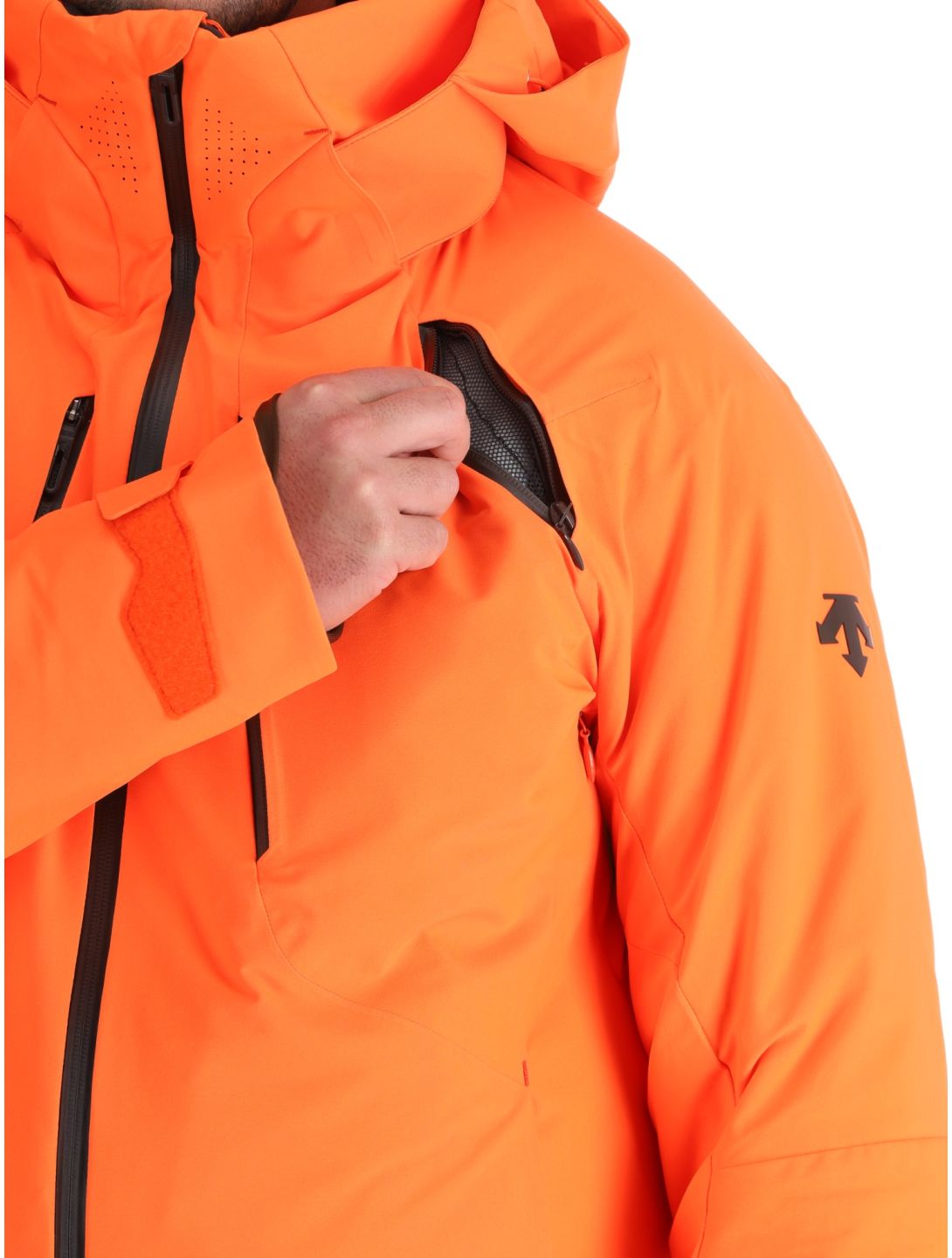 Descente, M-GK27 giacca sci uomo Momiji Orange arancio 