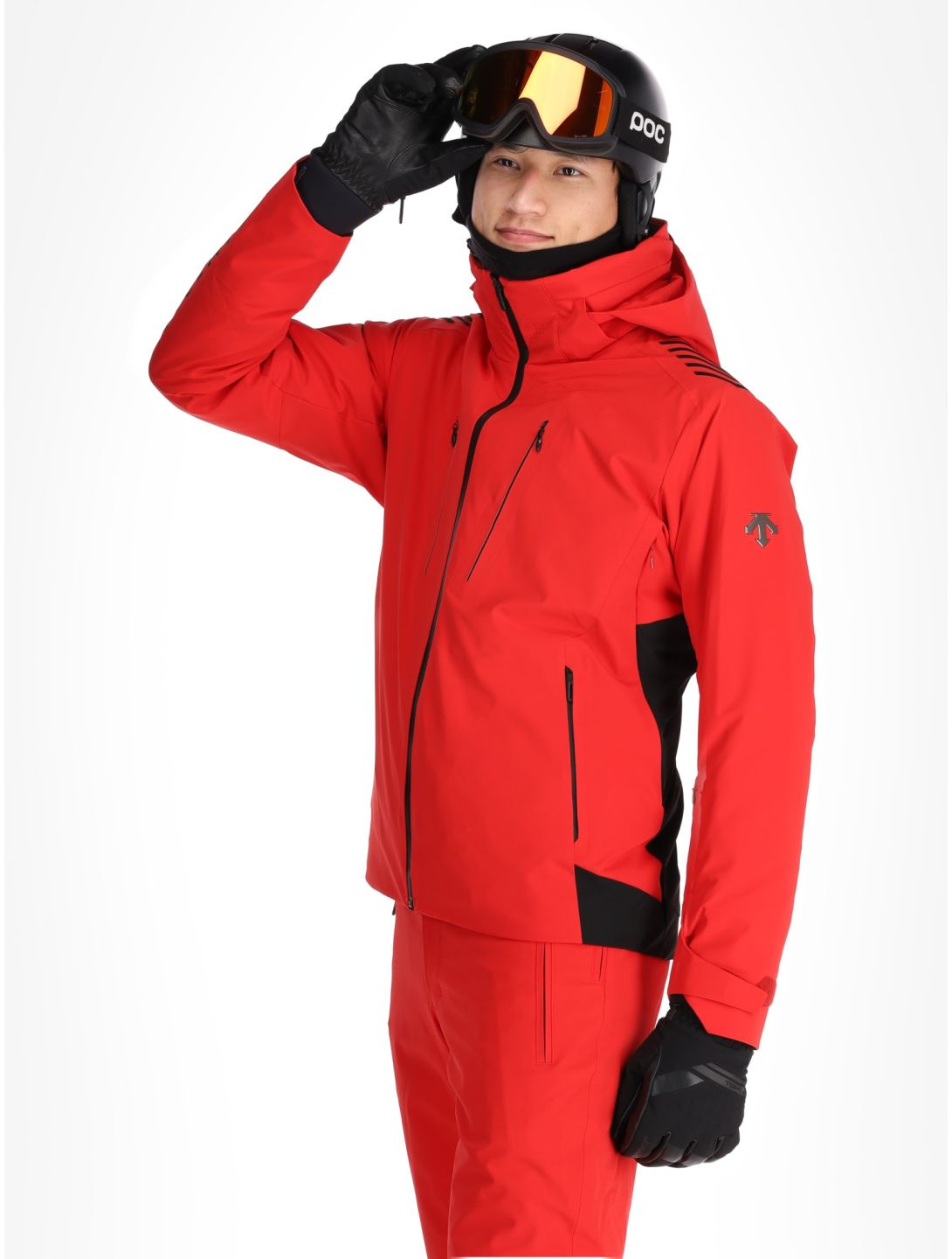 Descente, M-GK29 giacca sci uomo Electric Red rosso 