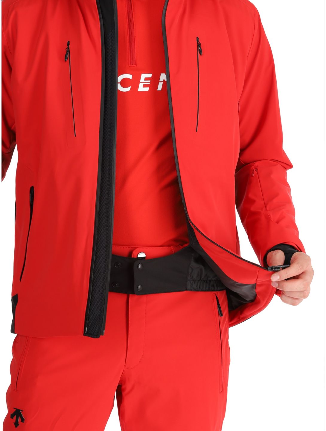 Descente, M-GK29 giacca sci uomo Electric Red rosso 