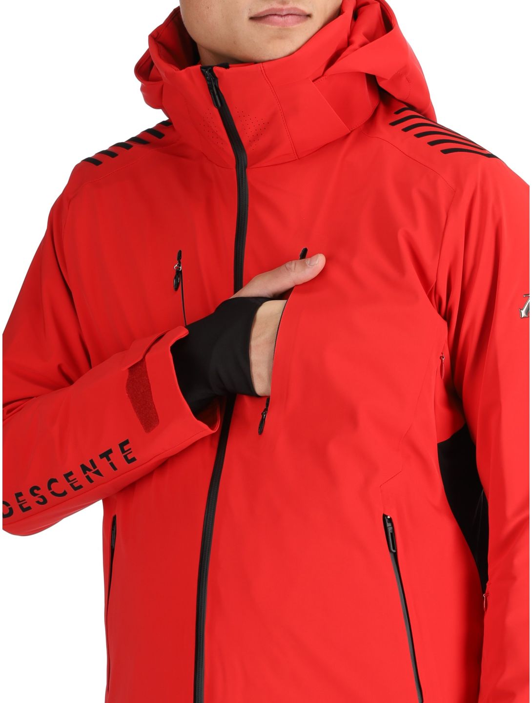 Descente, M-GK29 giacca sci uomo Electric Red rosso 