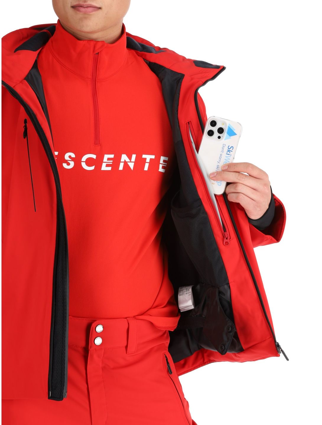 Descente, M-GK29 giacca sci uomo Electric Red rosso 