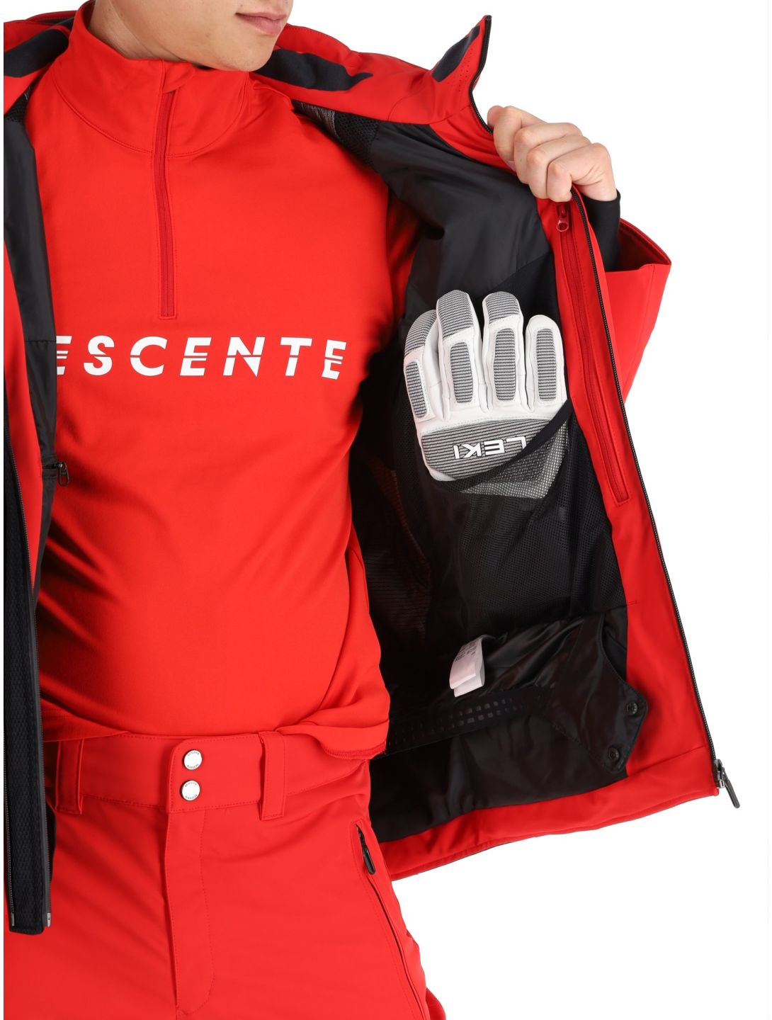 Descente, M-GK29 giacca sci uomo Electric Red rosso 