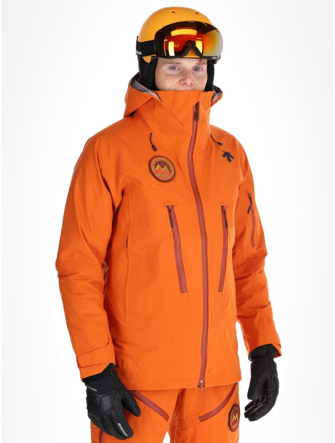 Descente, M-GK50M guscio uomo Ripen Orange arancio 