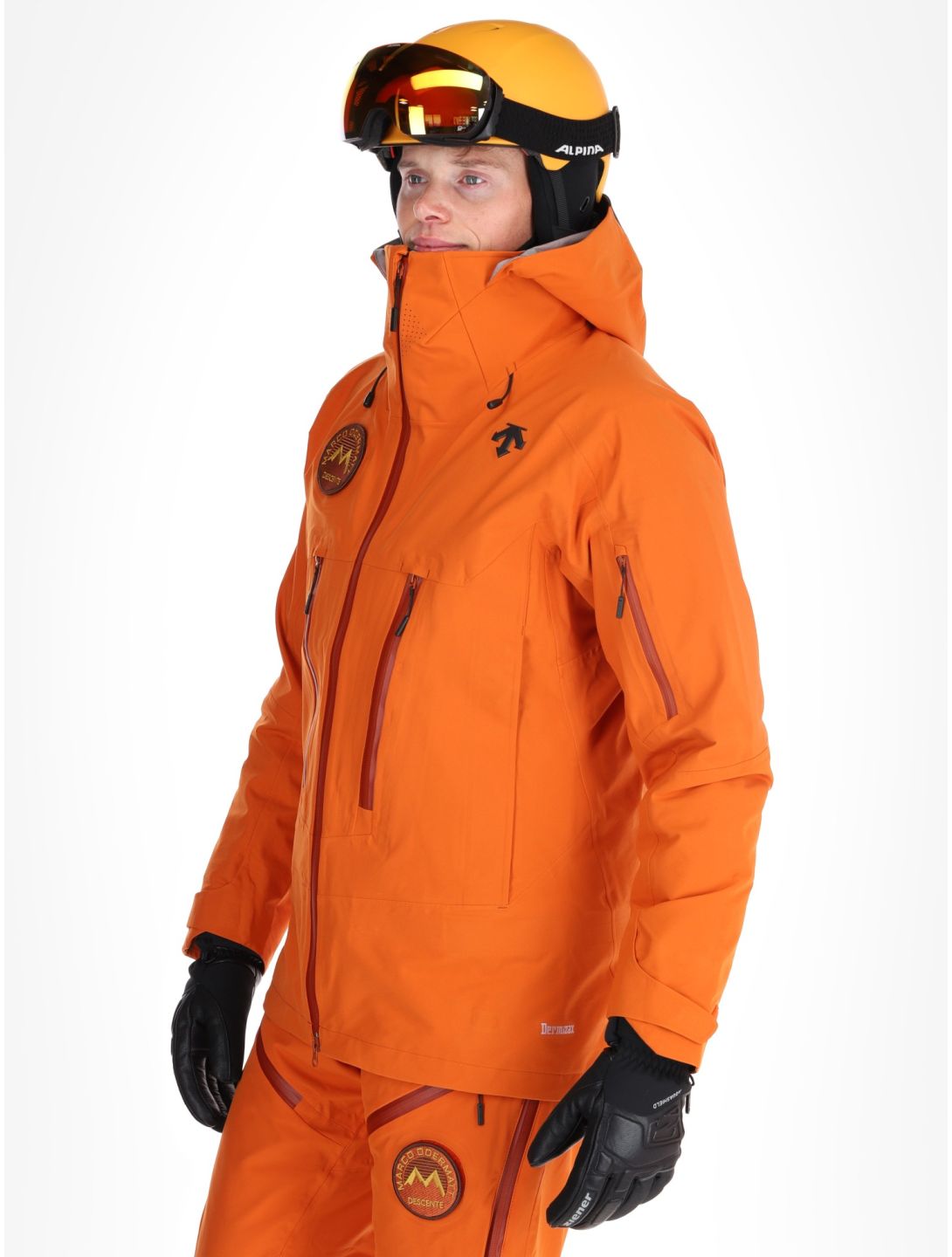 Descente, M-GK50M guscio uomo Ripen Orange arancio 