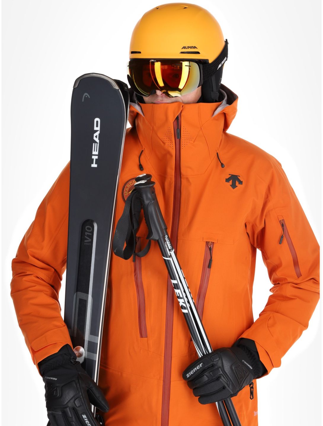 Descente, M-GK50M guscio uomo Ripen Orange arancio 