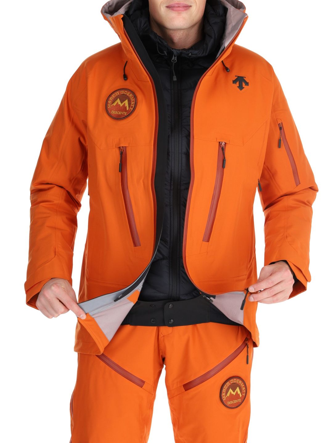 Descente, M-GK50M guscio uomo Ripen Orange arancio 