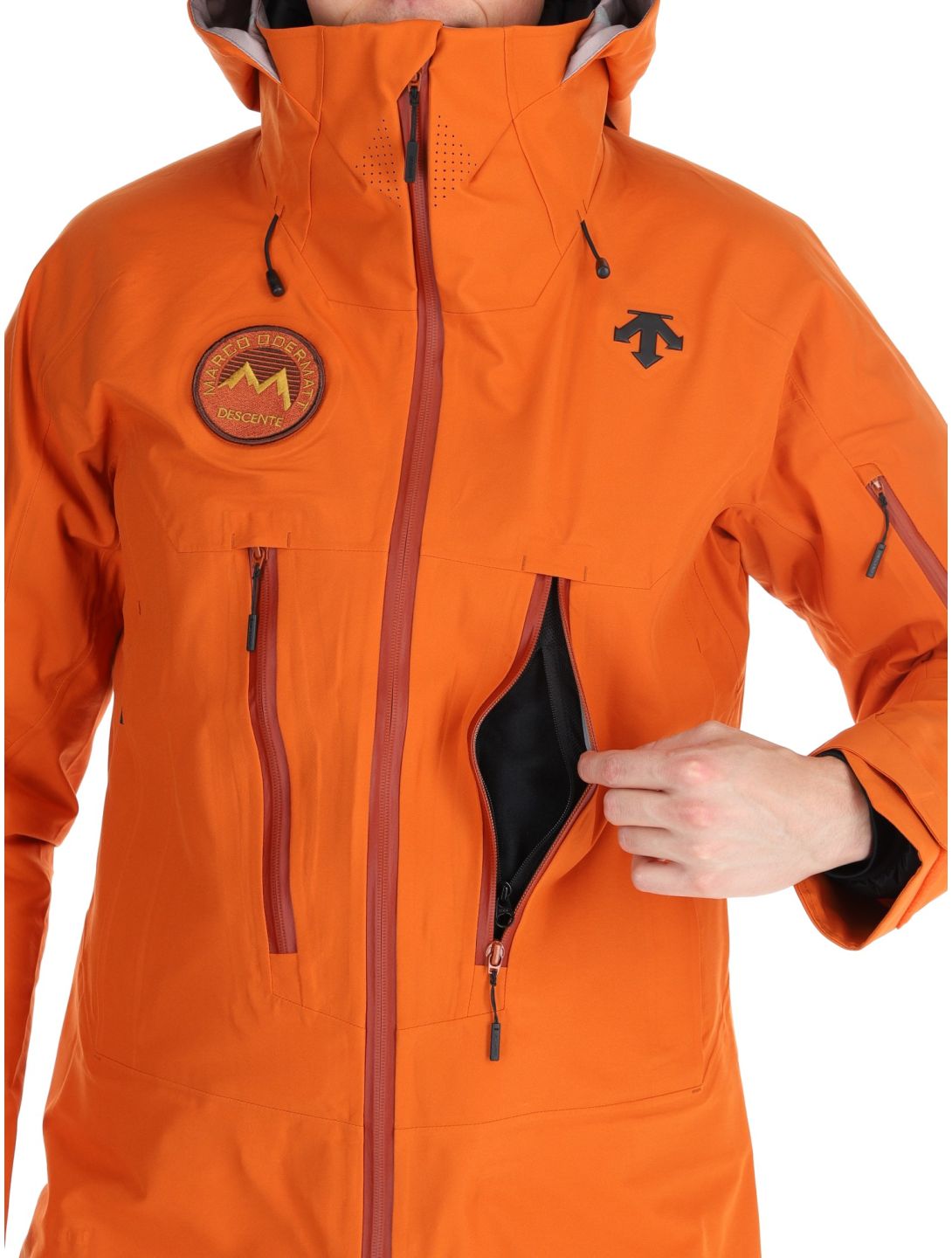 Descente, M-GK50M guscio uomo Ripen Orange arancio 