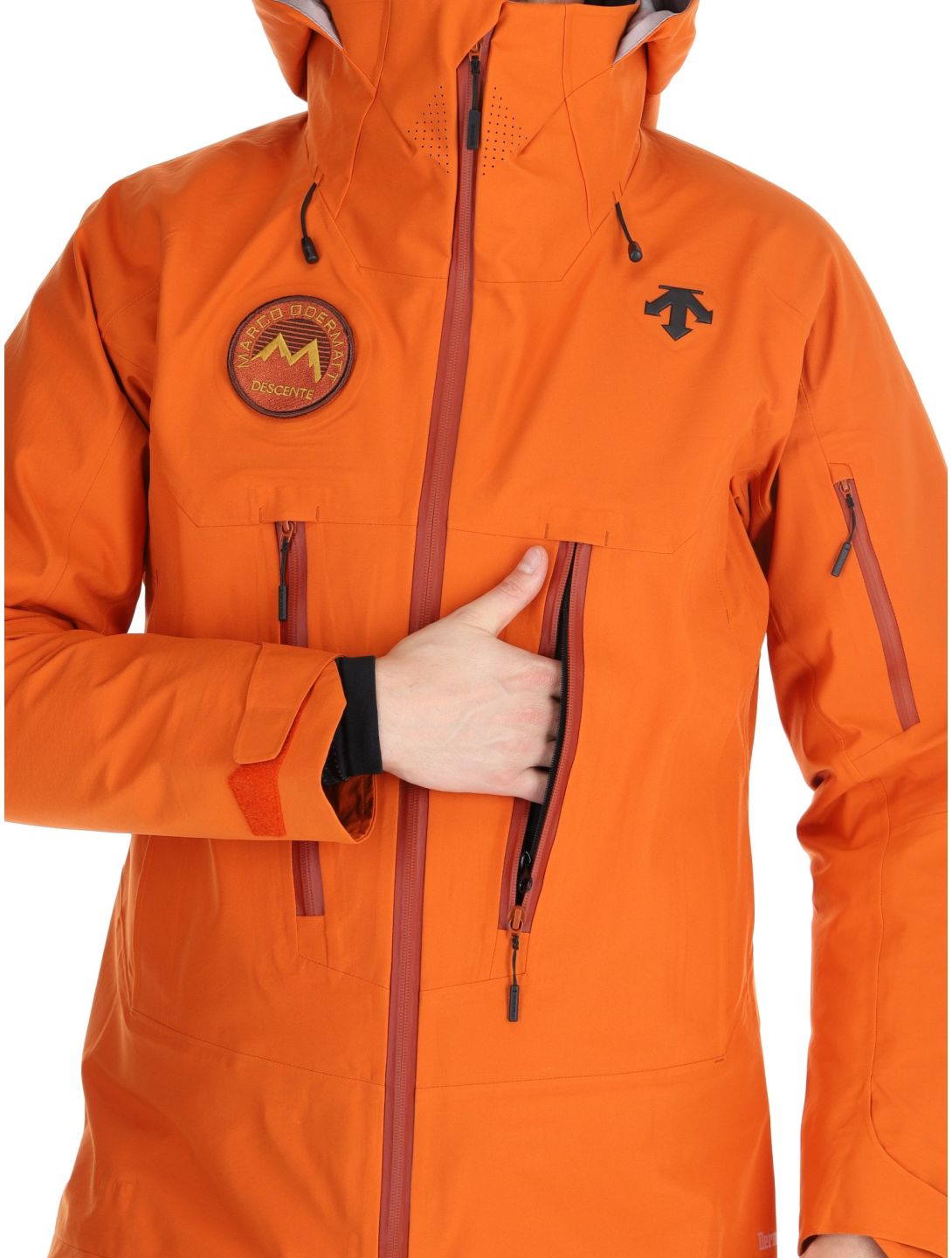 Descente, M-GK50M guscio uomo Ripen Orange arancio 