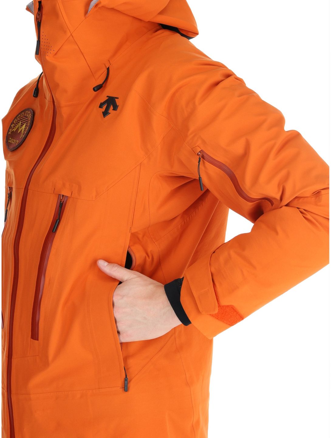 Descente, M-GK50M guscio uomo Ripen Orange arancio 