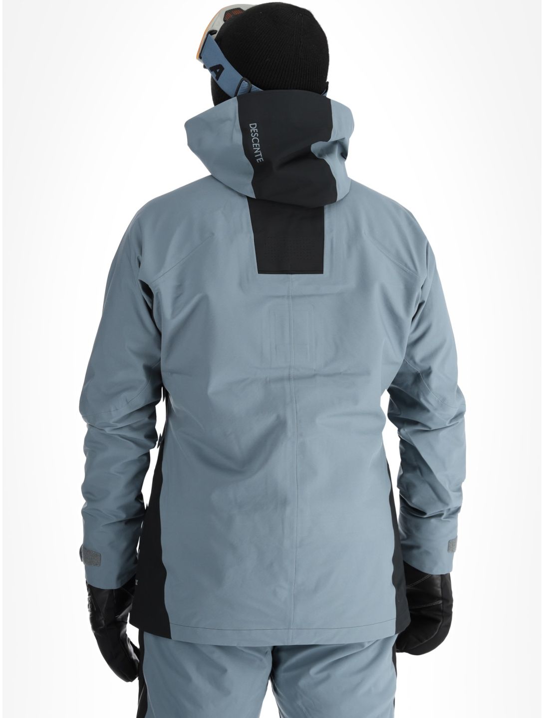 Descente, M-GK50M guscio uomo Storm Weather Grey grigio 