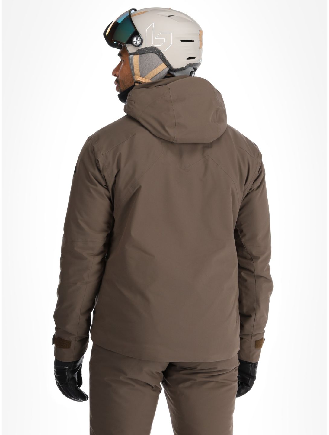 Descente, M-GK80 giacca sci uomo Bark Brown marrone 