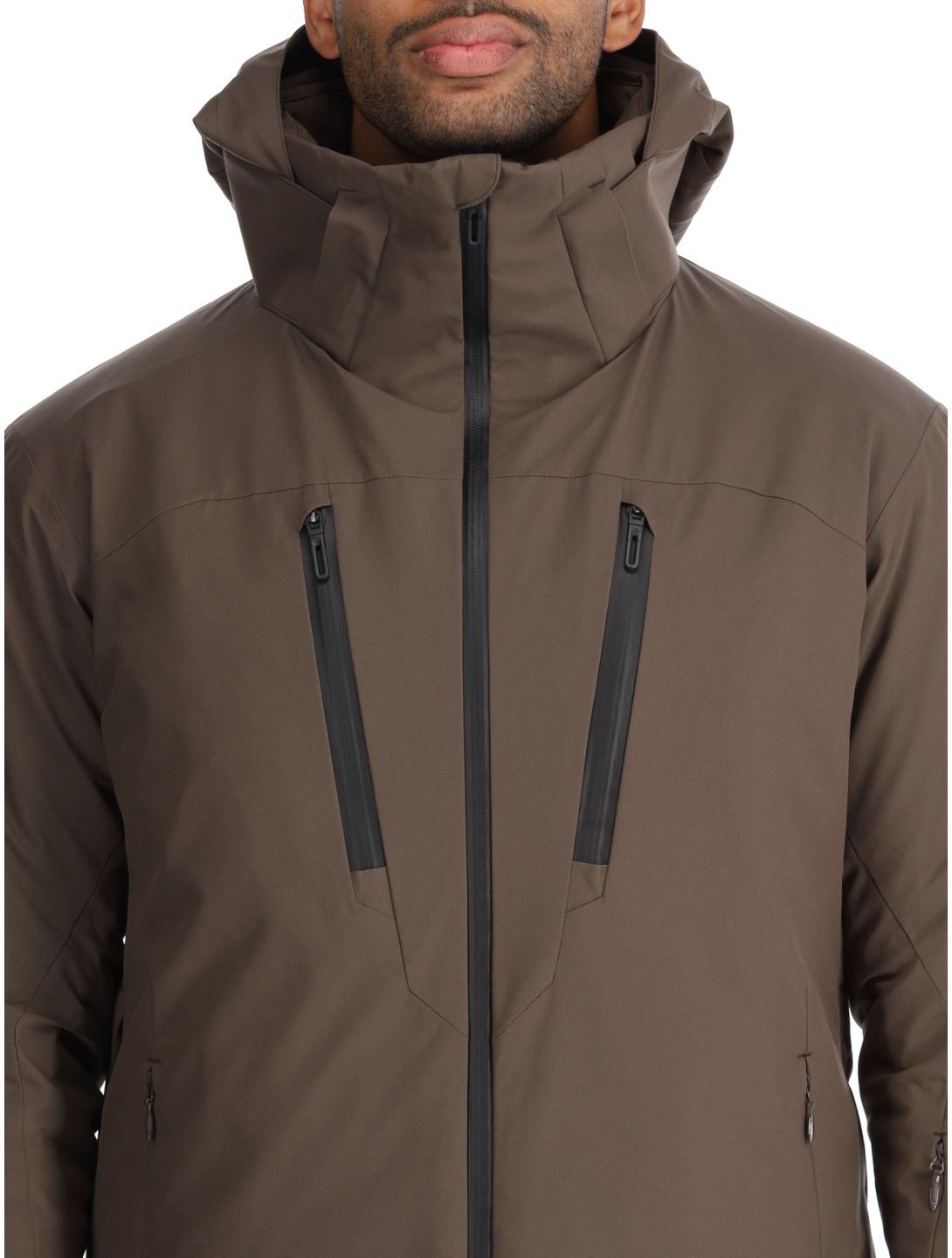 Descente, M-GK80 giacca sci uomo Bark Brown marrone 