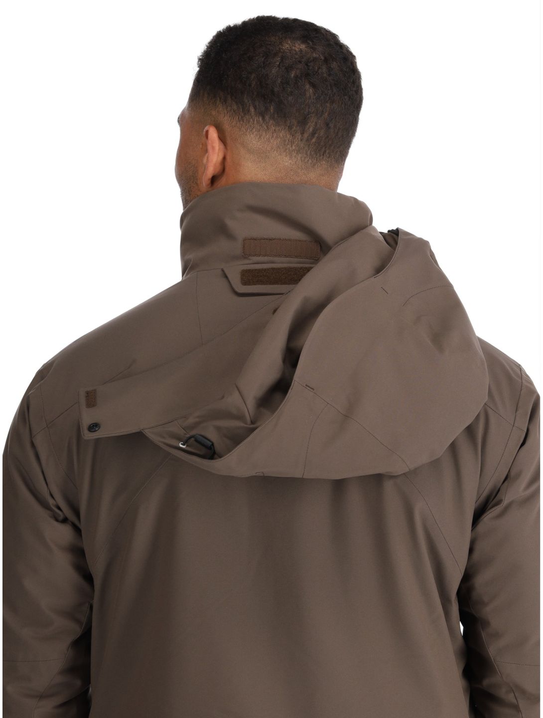 Descente, M-GK80 giacca sci uomo Bark Brown marrone 