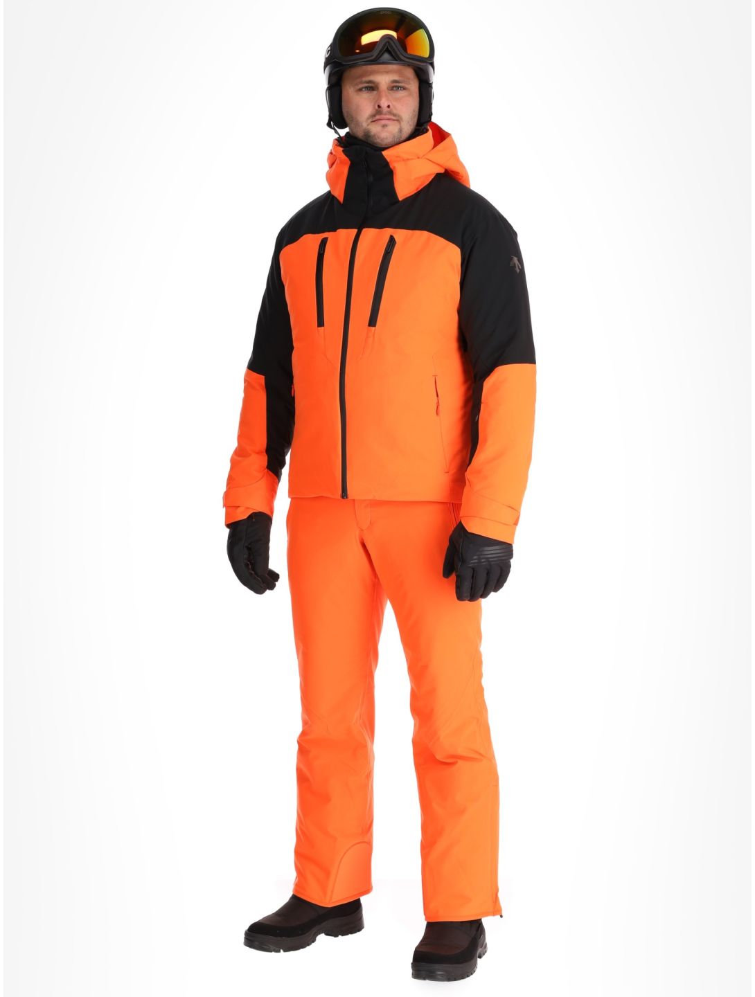 Descente, M-GK80 giacca sci uomo Momiji Orange arancio 