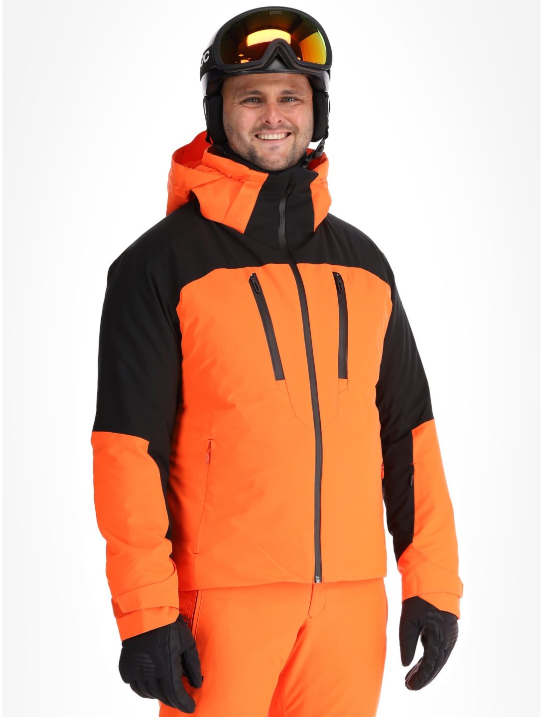 Descente, M-GK80 giacca sci uomo Momiji Orange arancio 