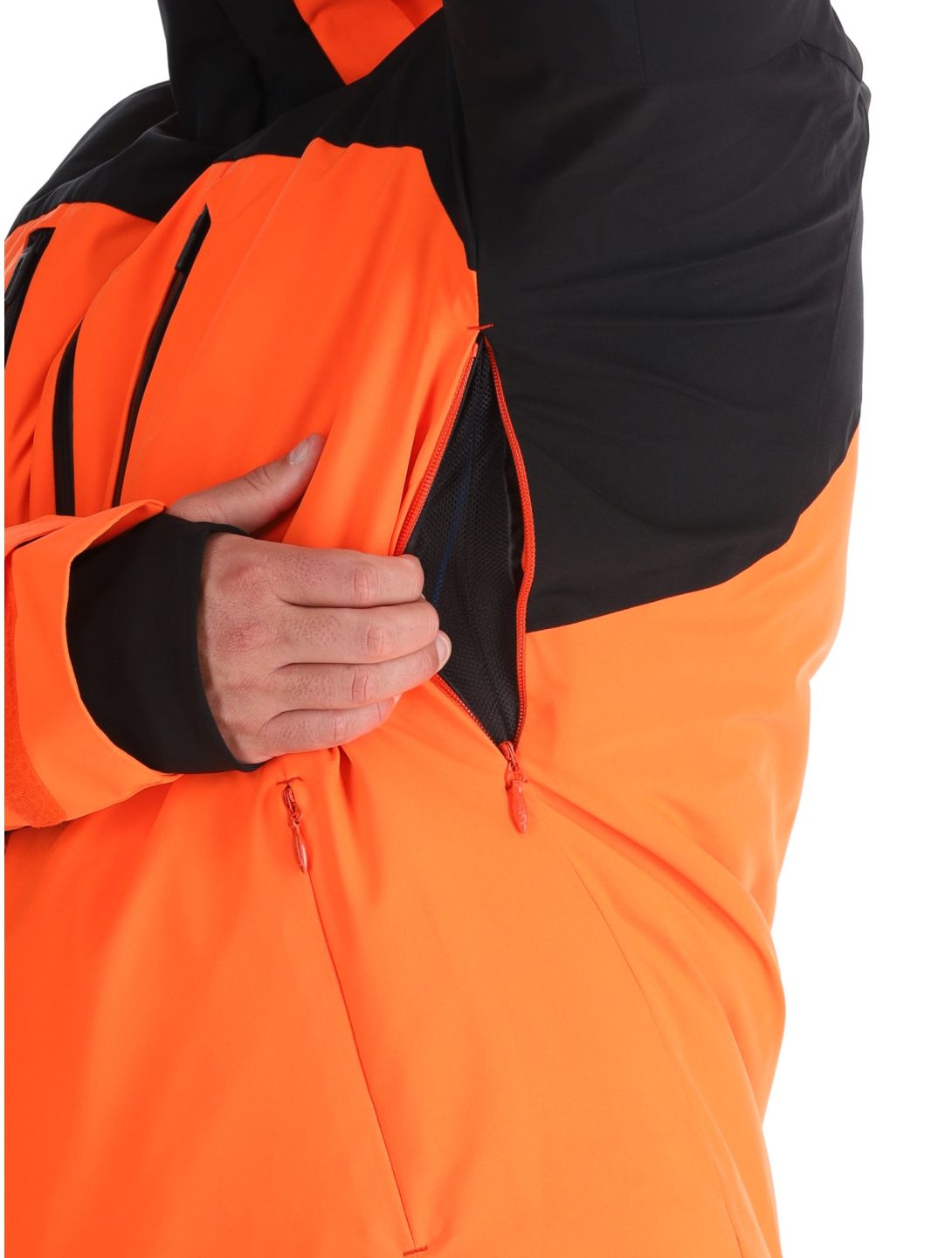 Descente, M-GK80 giacca sci uomo Momiji Orange arancio 