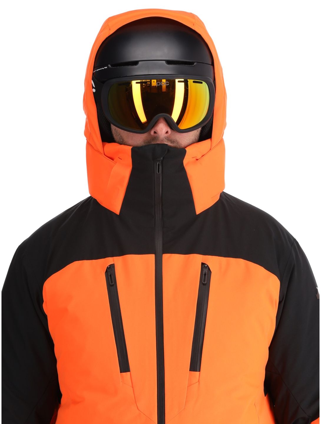 Descente, M-GK80 giacca sci uomo Momiji Orange arancio 