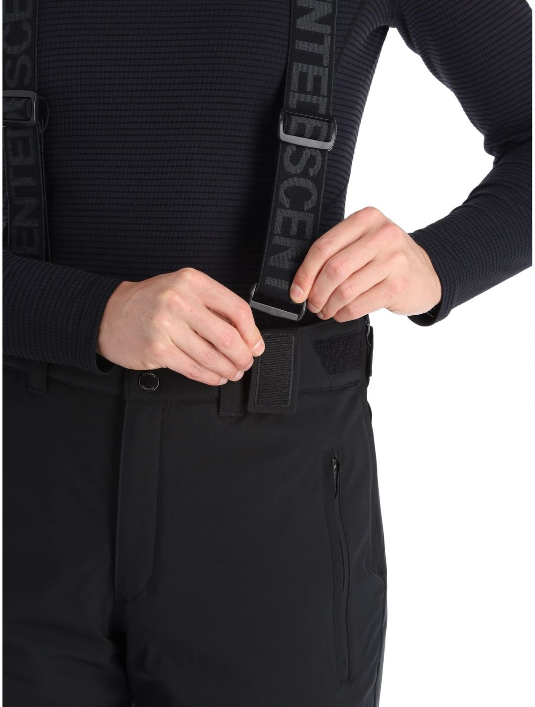 Descente, Roscoe pantaloni da sci uomo Black nero 