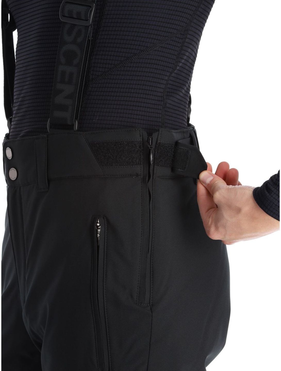 Descente, Roscoe pantaloni da sci uomo Black nero 