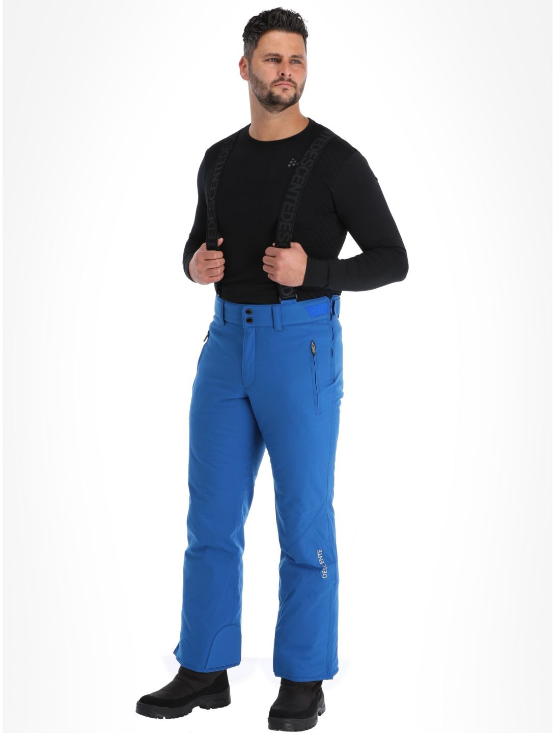 Descente, Roscoe pantaloni da sci uomo Laps Blue blu 