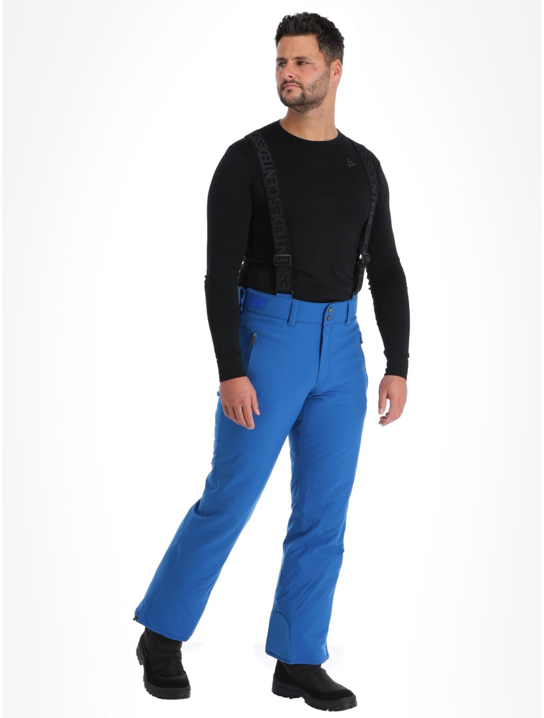 Descente, Roscoe pantaloni da sci uomo Laps Blue blu 