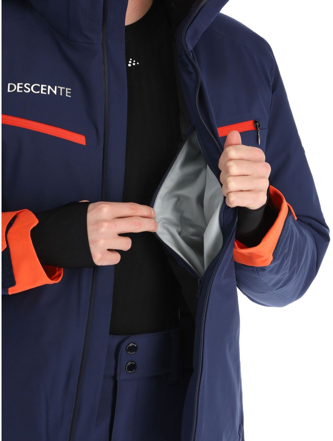 Descente, Tracy giacca sci uomo Dark Night blu 