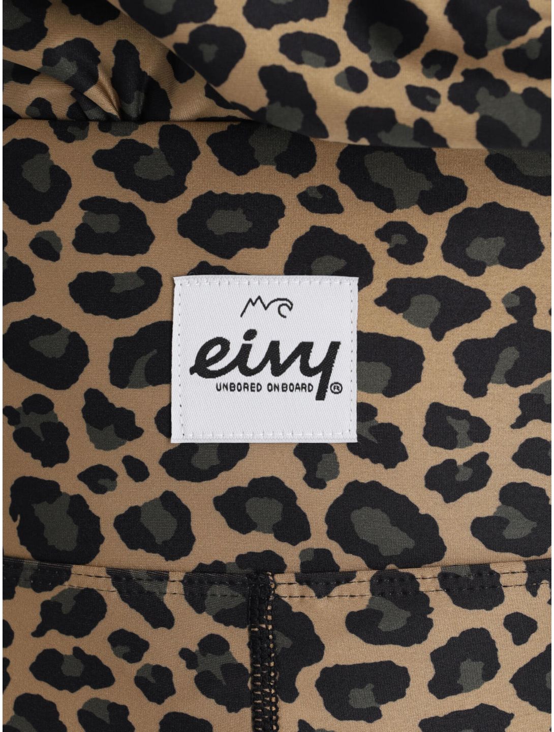 Eivy, Icecold Tights pantaloni termici donna Leopard marrone 